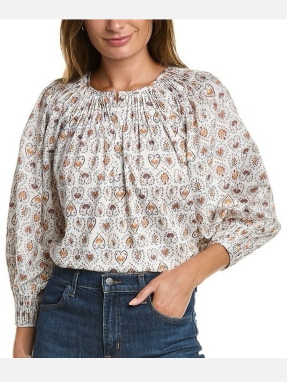 Tyler Boë Sarah Heritage Blouse Size XS